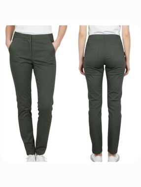 KIT AND ACE Stretch Cotton Twill Slim Fit Commuter Pants